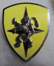 Nato Pocket  Badge HEADQUARTERS hq MEDITERRANEAN COMMAND La Valetta Malta cb picture
