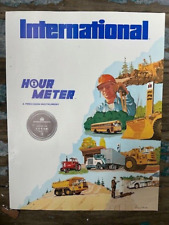 Vintage Original Rare IH International Harvester Hour Meter Promo Flyer picture