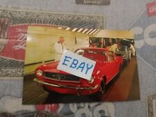 CLASSIC CARS, 1960'S FORD MUSTANG ASSEMBLY LINE, GLOSSY COLOR, 4X6 PHOTO  picture