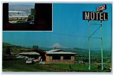 The Dalles Oregon OR Postcard Eddy's Motel Exterior Roadside c1960's Vintage picture