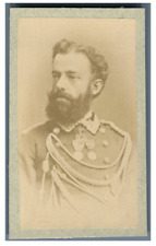 Italy, Duke of Aosta, brother of King Umberto I Vintage albumen print.   picture