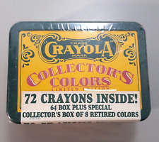 New Sealed 1991 Crayola Collector’s Limited Edition Tin 72 Crayons 8 Retired picture