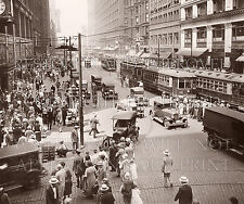 1920s downtown Chicago, State Street photo, CHOICE: 5x7 or request images on CD picture