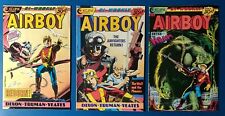 AIRBOY #1 #2 #3 (1986 Eclipse) Reborn 1st App Heap Man-Thing Horror 3 Book Lot picture