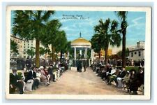 1914 The View Of Hemming Park Jacksonville Florida FL Posted Antique Postcard picture