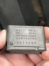 Custom Engraved M1 Garand En Bloc Clip, Have Your Rifles Markings Put On A Clip picture