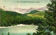 Vintage Postcard- Echo Lake and Mount Evans, CO. picture