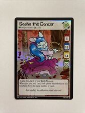 Neopets TCG Sasha The Dancer Holo Foil The Haunted Woods 16/100 WOTC NM picture