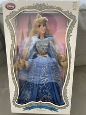 Disney Store Sleeping Beauty Limited Edition Aurora Blue Dress 17” Doll LE 4,000 picture