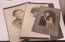 ANTIQUE Photographs - Family (Man, Wife, Children), Lot of 11 picture