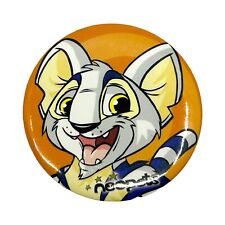 Vintage Neopets 2004 Jamba Juice Promotional Button Pin 2” Tigerfruit Smoothie B picture