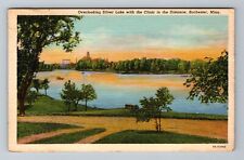 Rochester MN-Minnesota, Silver Lake, Clinic, c1943 Vintage Postcard picture