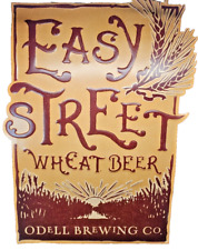 Easy Street Wheat Colorado Craft Beer Metal Sign Odell Brewing Man Cave Bar picture