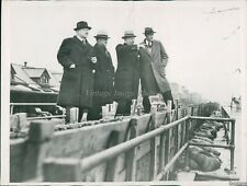 1937 Ms Oh Rivers Cairo Levee Major General Em Markham Historic 7X9 Press Photo picture