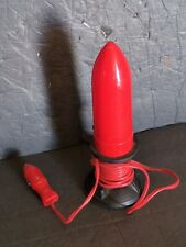 1960s Safco Red Rocket Plug In Road Flare Plastic. MCM Automobile Car Works  picture