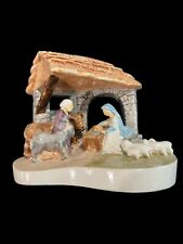 Vintage SEBASTIAN MINIATURES NATIVITY PW BASTON 1961 Made In 1984 Hand Painted picture