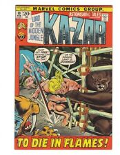 Astonishing Tales #10 1972 VF Beauty 1st All Ka-Zar Issue Barry Windsor Smith picture