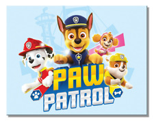 Paw Patrol Tin Metal Sign Kids Room Decor 12.5 X 16 Inch picture
