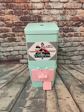 vintage 25cent komet gumball candy vending coin op machine 50s diner theme picture