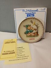 M.J. hummel 1979 9TH  annual plate GOEBLE  picture