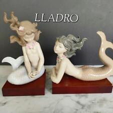 Lladro No.1414 & 1415 Mermaid 2-piece set picture