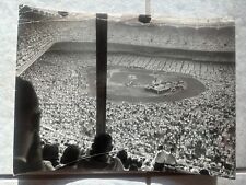 Orig. 1957 Herald  Tribune Photo of Huge Yankee Stadium Rally For Billy Graham picture