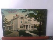 Vintage Postcard Hillsdale college Hillsdale Michigan president mauck house 1891 picture