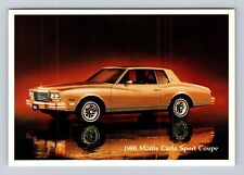 1980 Monte Carlo Sport Coupe, Car, Transportation, Antique, Vintage Postcard picture