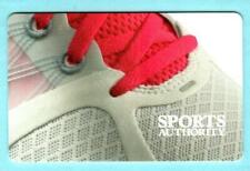 SPORTS AUTHORITY Sneaker with Pink Laces ( 2009 ) Gift Card ( $0 ) picture