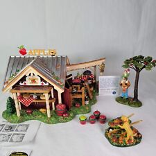Department 56 Snow Village Fall Harvest Apple Orchard Cordless Lighted 56.55388 picture