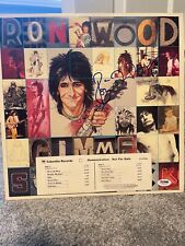 Ronnie Wood signed PSA COA PROMO record album cover 1979 Rolling Stones jsa bas  picture