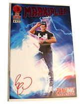 MARKIPLIER BACK FUTURE #1 COVER SIGNED SS BENNY POWELL ABSOLUTE W/COA E97 picture