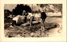 Montrose Glendale Flood Damage 1934 Graveyard Homes RPPC Real Photo Postcard Set picture
