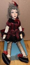 Katherine's Collection Wayne Kleski Retired Coquette Lady  Doll Figure “18 picture