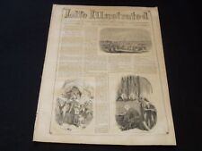 1857 OCTOBER 17 LIFE ILLUSTRATED NEWSPAPER - INTERESTING RECORDS - NP 5914 picture
