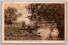 1908  Patterson  New York  Croton Bridge  Postcard picture