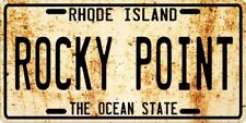 Rocky Point Amusement Park 1960's Nostalgic Weathered Rhode Island License plate picture