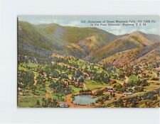 Postcard Panorama of Green Mountain Falls in Ute Pass Colorado Highway US 24 picture