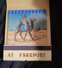 Vintage NATURES MIGHTY MIRACLE DESERT OF MAINE AT FREEPORT match Lg. MATCHBOOK picture