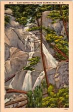 Blowing Rock NC North Carolina Glen Burnia Falls Waterfall Vintage Postcard picture