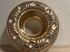 Vintage Mid Century Mirro USA 3 1/2 Cup Gelatin Mold Copper Rose Gold Tone EUC picture