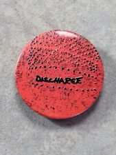 Vintage 80's Discharge Pin Badge Purchased 1986  picture