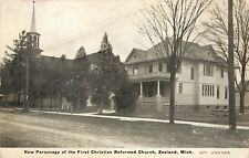 Postcard New Parsonage of the First Christian Reformed Church Zeeland MI picture