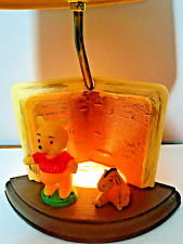 1966 Bakelite Retro Disney Winnie Pooh Lamp Night Light #534 & Shade Read picture