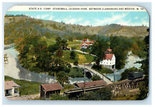 1928 Stonewall Jackson Park Between Clarksburg and Weston WV Postcard picture