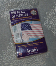 9/11 American Flag of Heroes 3' x 5' Remembering the Names of Heroes New in Pack picture