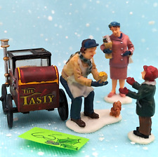 LEMAX Roasted Chestnut Stand Vendor 92331 Christmas Village Accessories INV65 picture