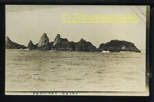 Rppc Sentinal Rocks Oregon Coastline Old Real Photo 1910 picture