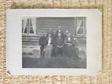 RUSTIC FAMILY,EARLY 1900'S.VTG 7