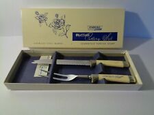 VTG 2 pc EMBEKO SHEFFIELD Cutlery Set Miracle Worker Knife & Fork Regent s/s J4 picture